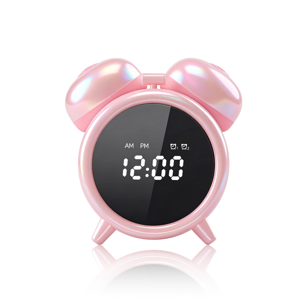 BEYOURLOVER ADULT CLOCK ALARM PINK - Sucking Vibrator App Remote Control
