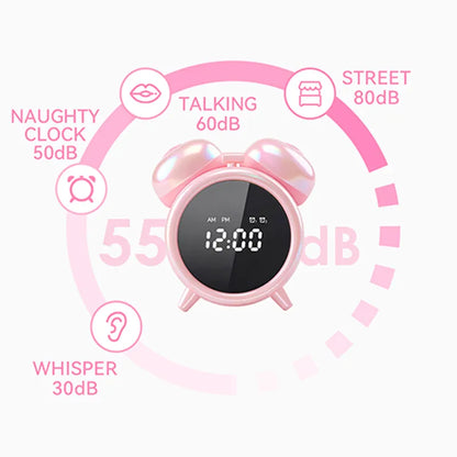 BEYOURLOVER ADULT CLOCK ALARM PINK - Sucking Vibrator App Remote Control